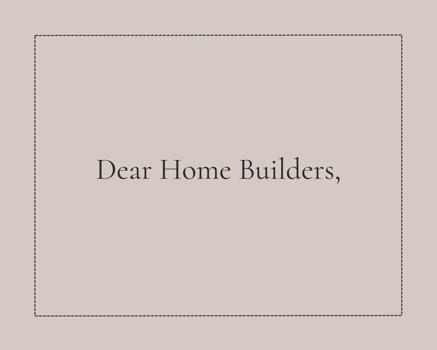 Why ROUS for Home Builders