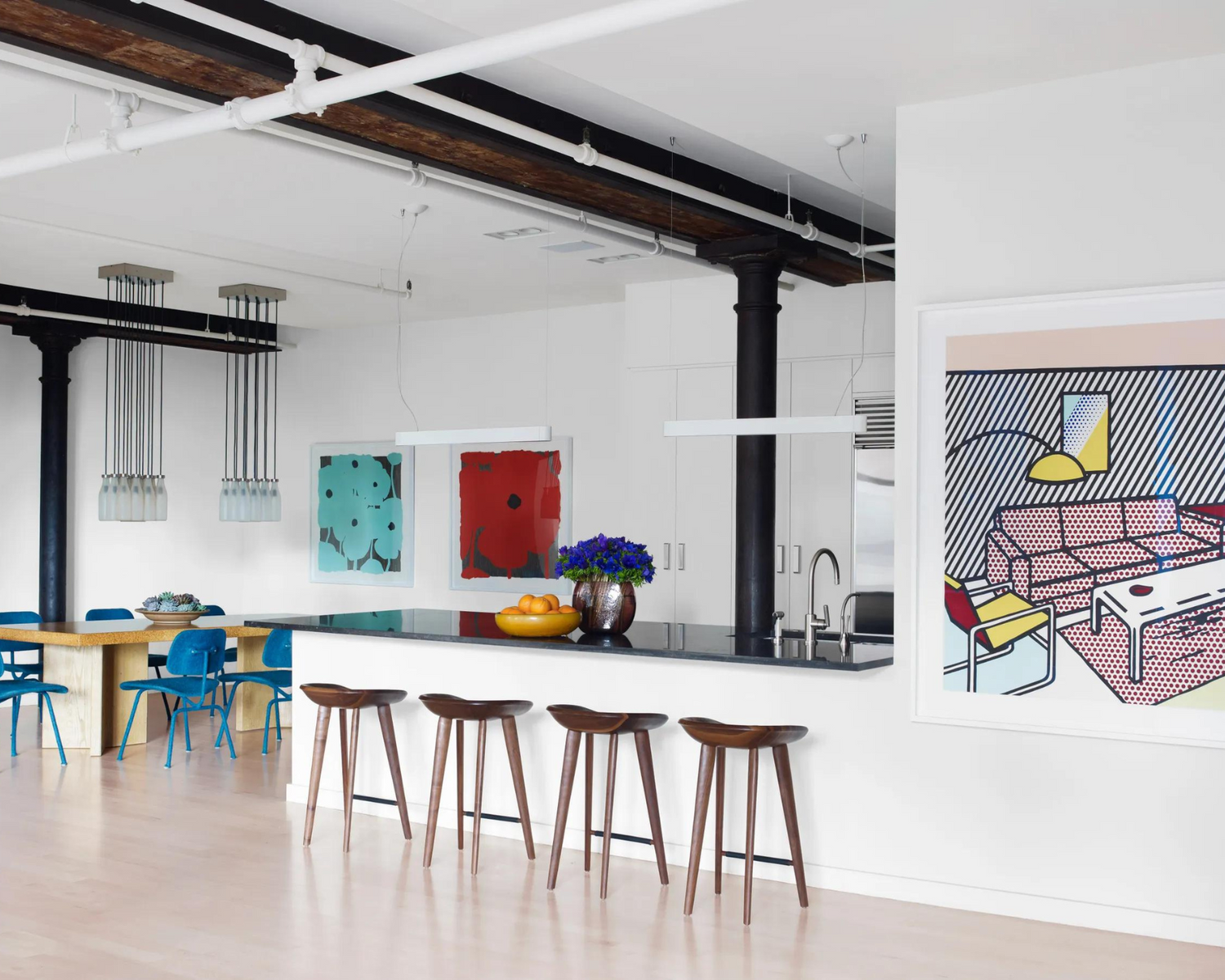 Art Deco Design - Colorful + Intentional Kitchen