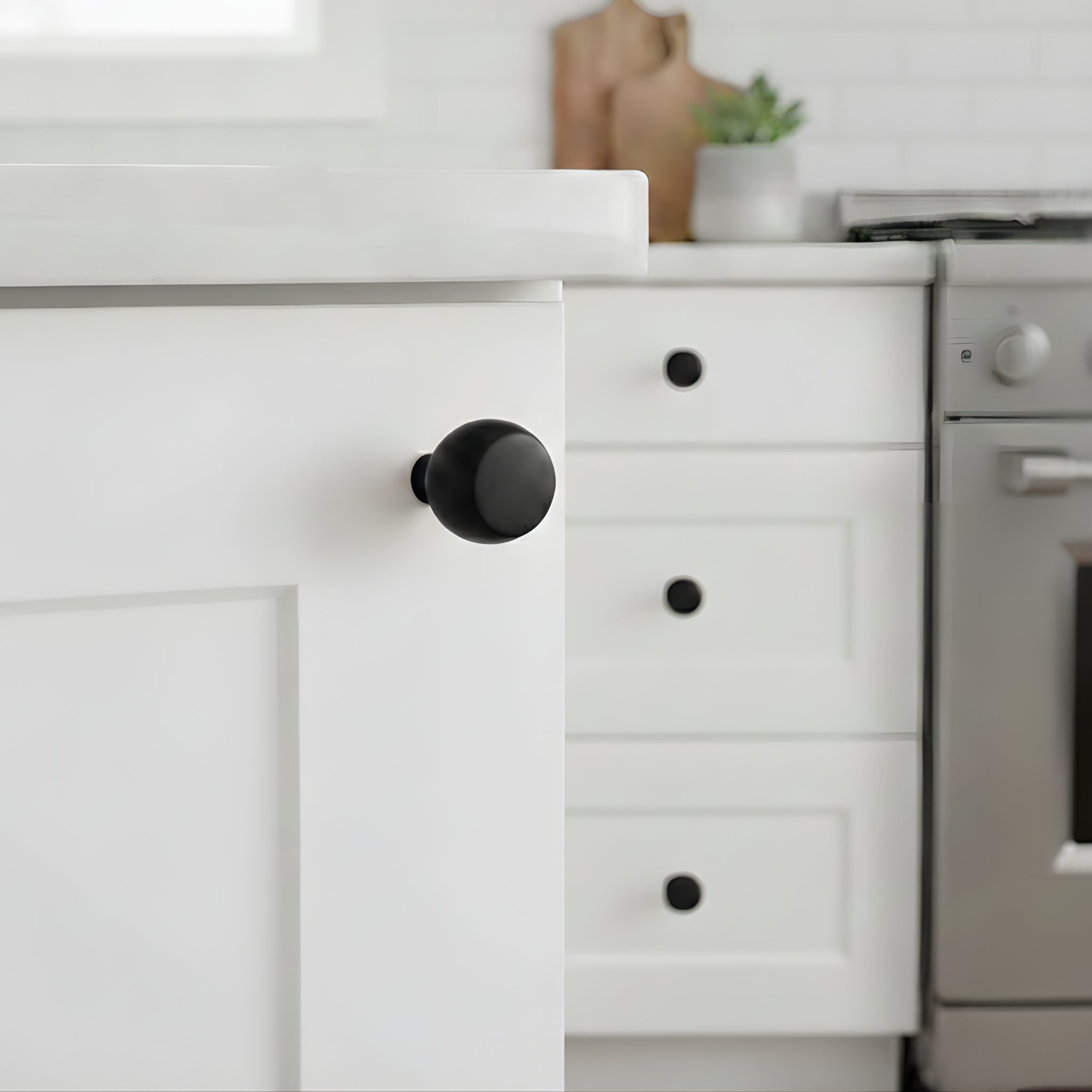 Mid-Century Modern Sphere Knob