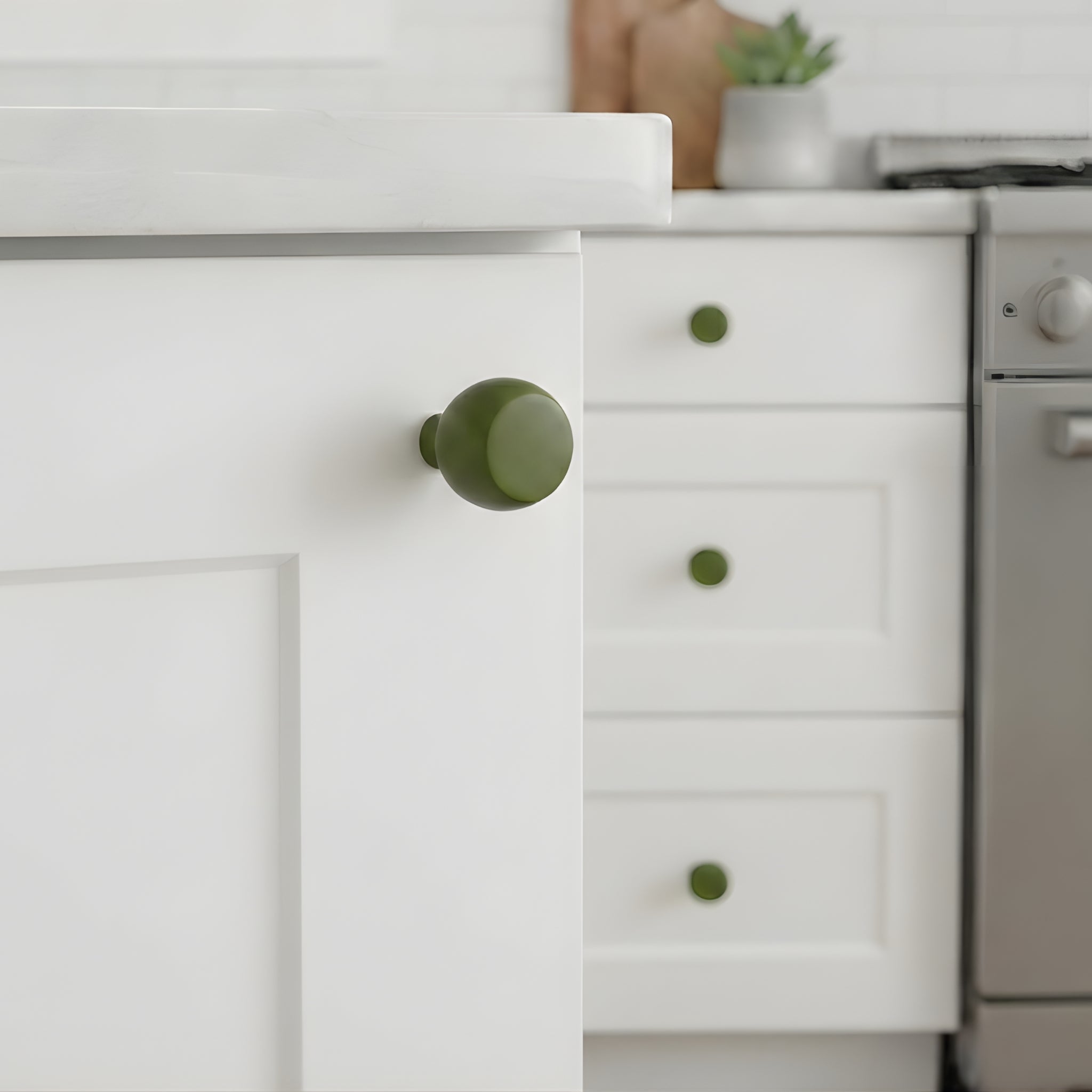mid century modern dresser knobs Mid-Century Modern Sphere Knob for Cabinets