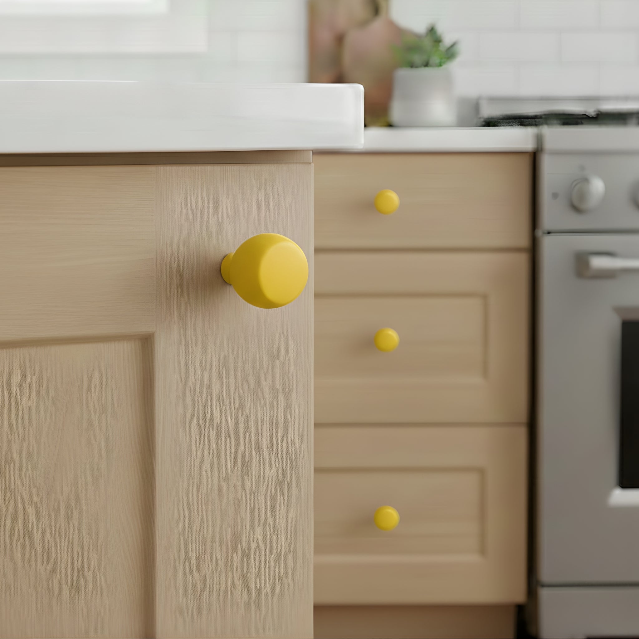 Mid-Century Modern Sphere Knob