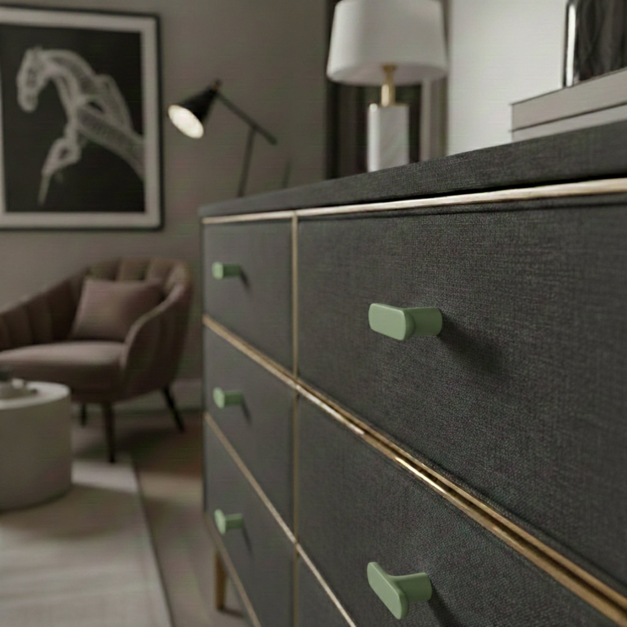 Mid-Century Modern T-Bar Knob