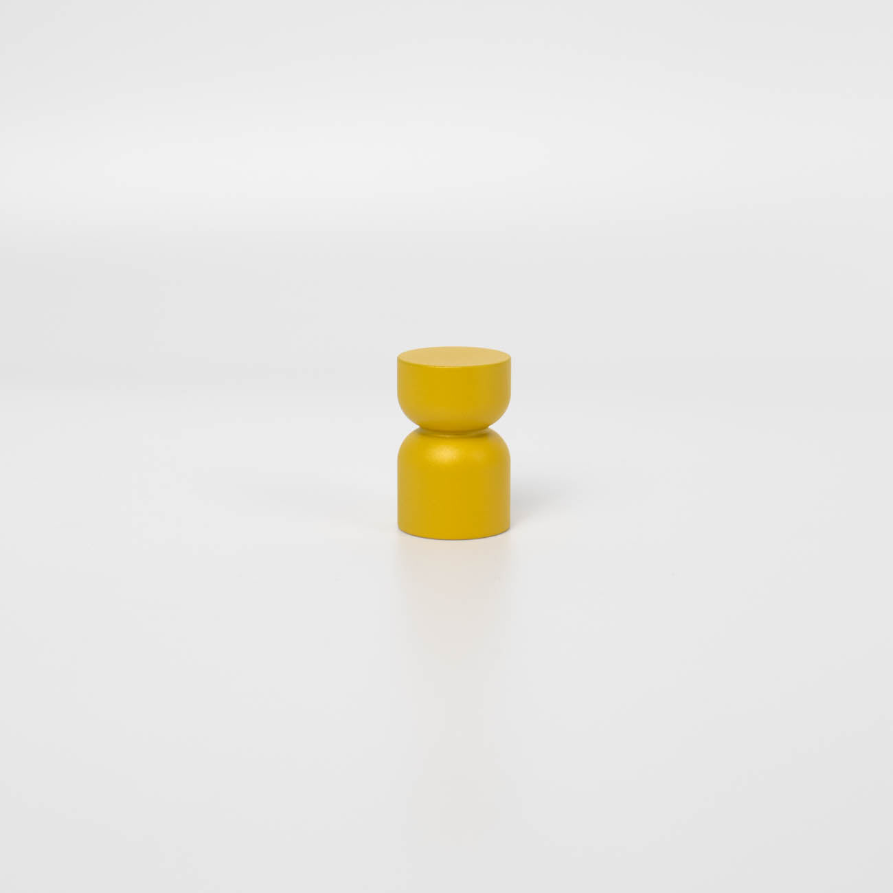 Sunflower Yellow Hourglass Mid-Century  Cabinet Knob