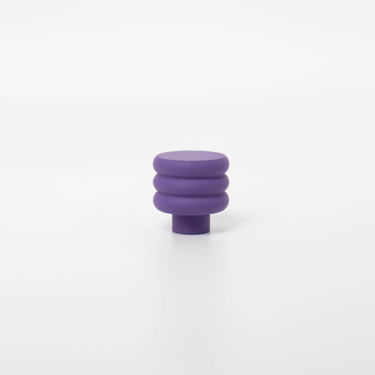 Royal Purple Honeycomb Modern Cabinet Knob