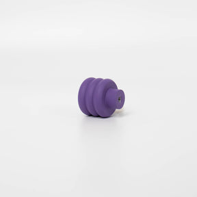 Royal Purple Honeycomb Modern Cabinet Knob