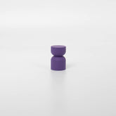 Royal purple hourglass Mid-Century  Cabinet Knob