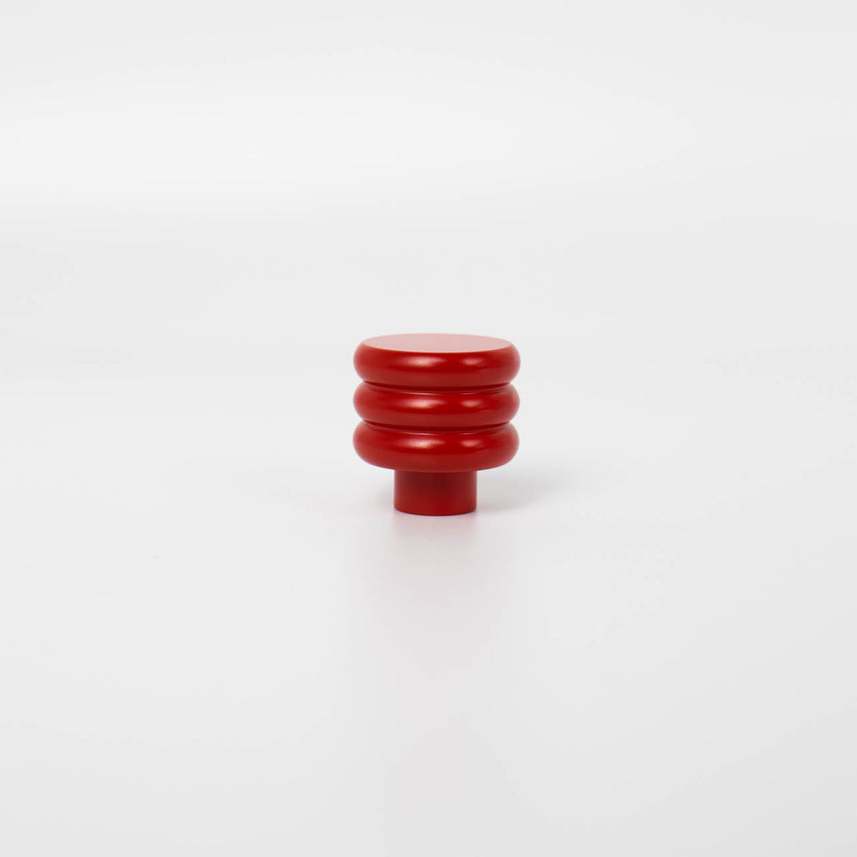 Rose Red Honeycomb Modern Cabinet Knob